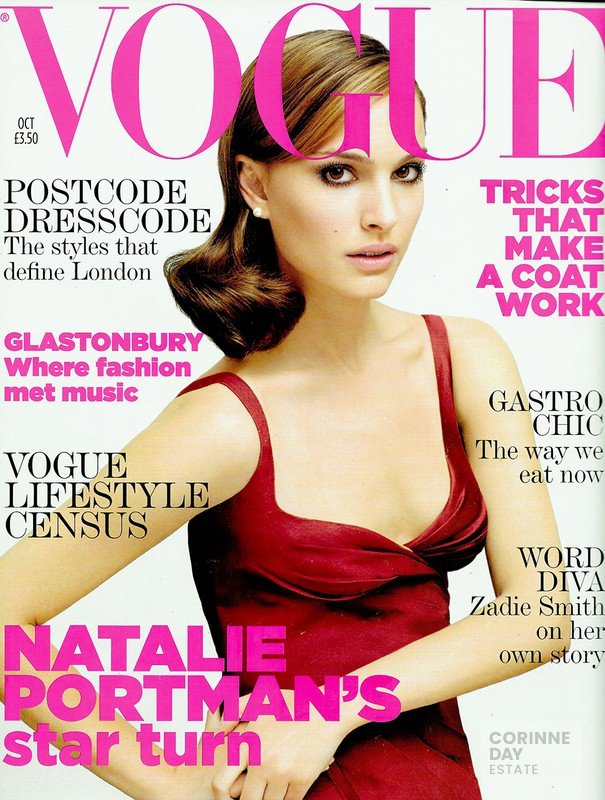 Natalie Portman, British Vogue, October 2005 — Corinne Day, Photographer