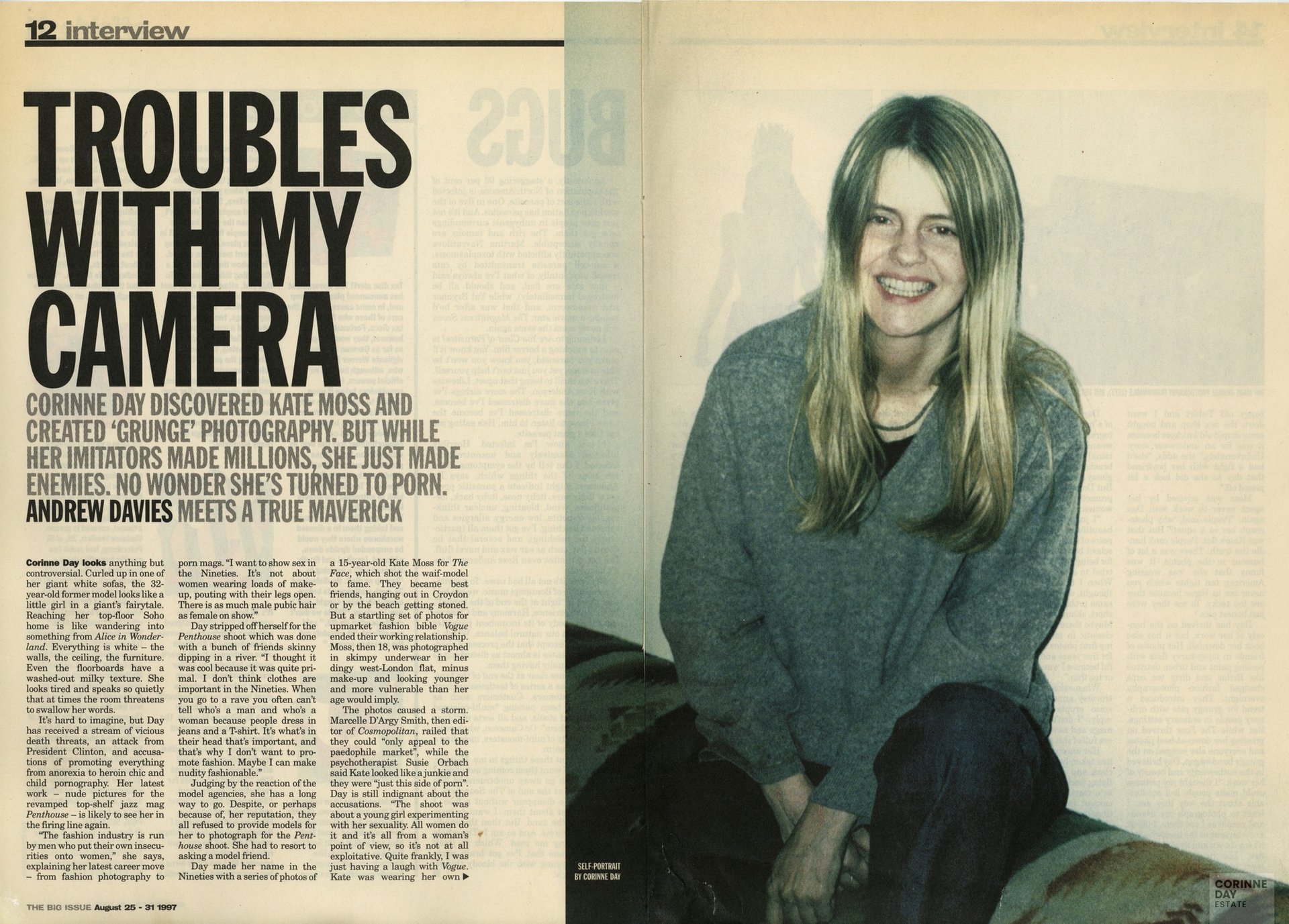 Troubles with my camera, The Big Issue, 25 Aug 1997 — Image 1 of 2