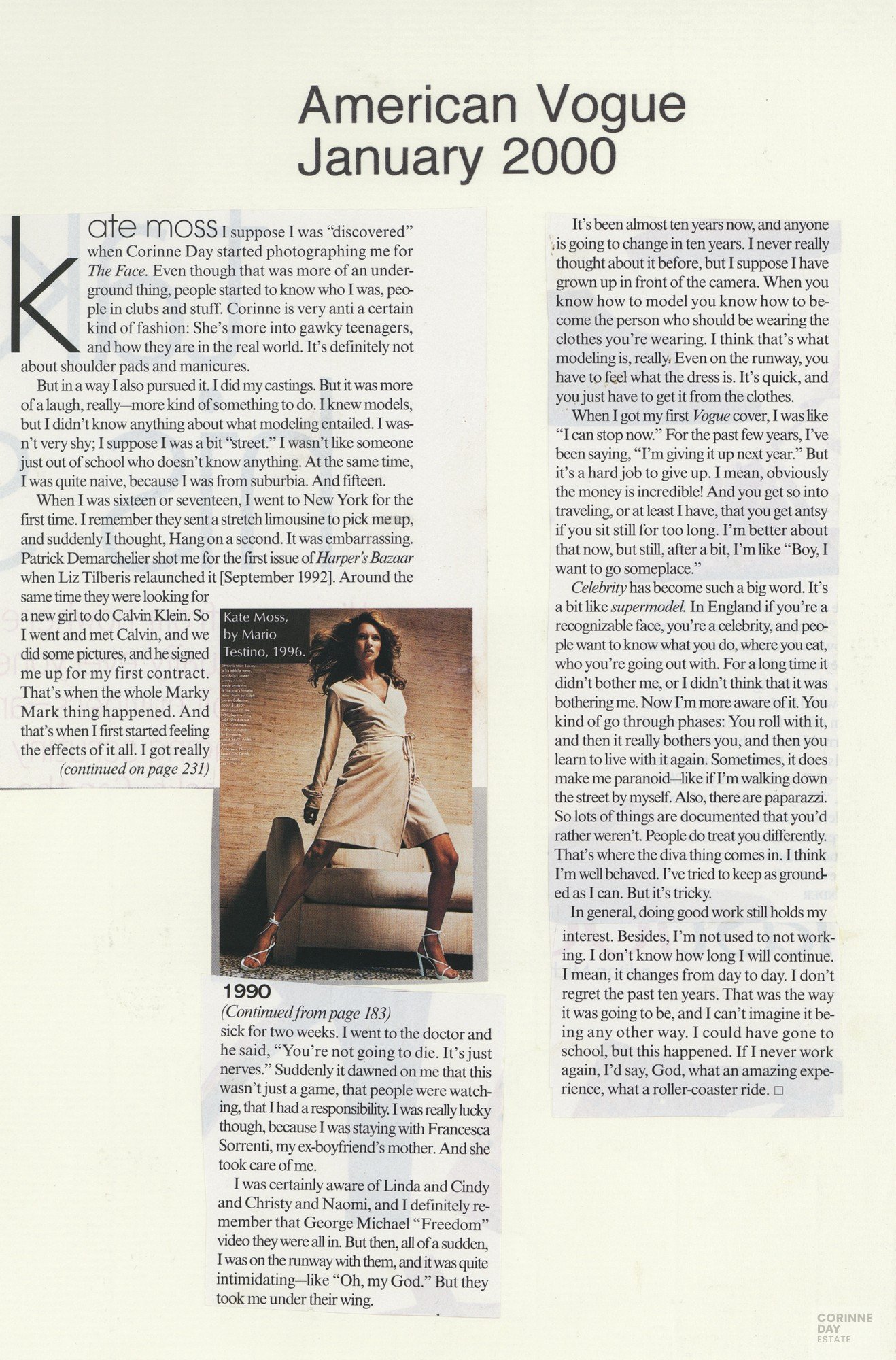 American Vogue, Jan 2000 — Image 1 of 1